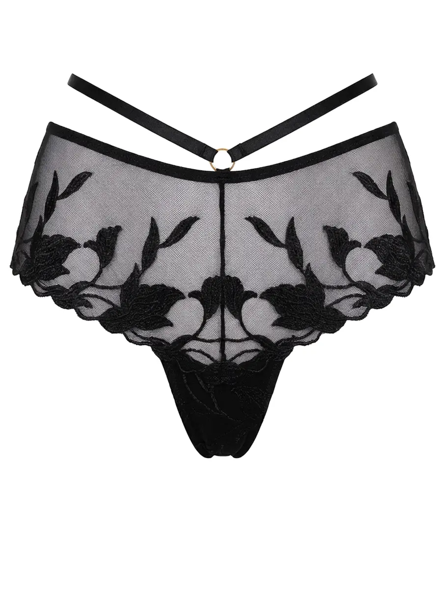 Трусы-брифы с кружевом
