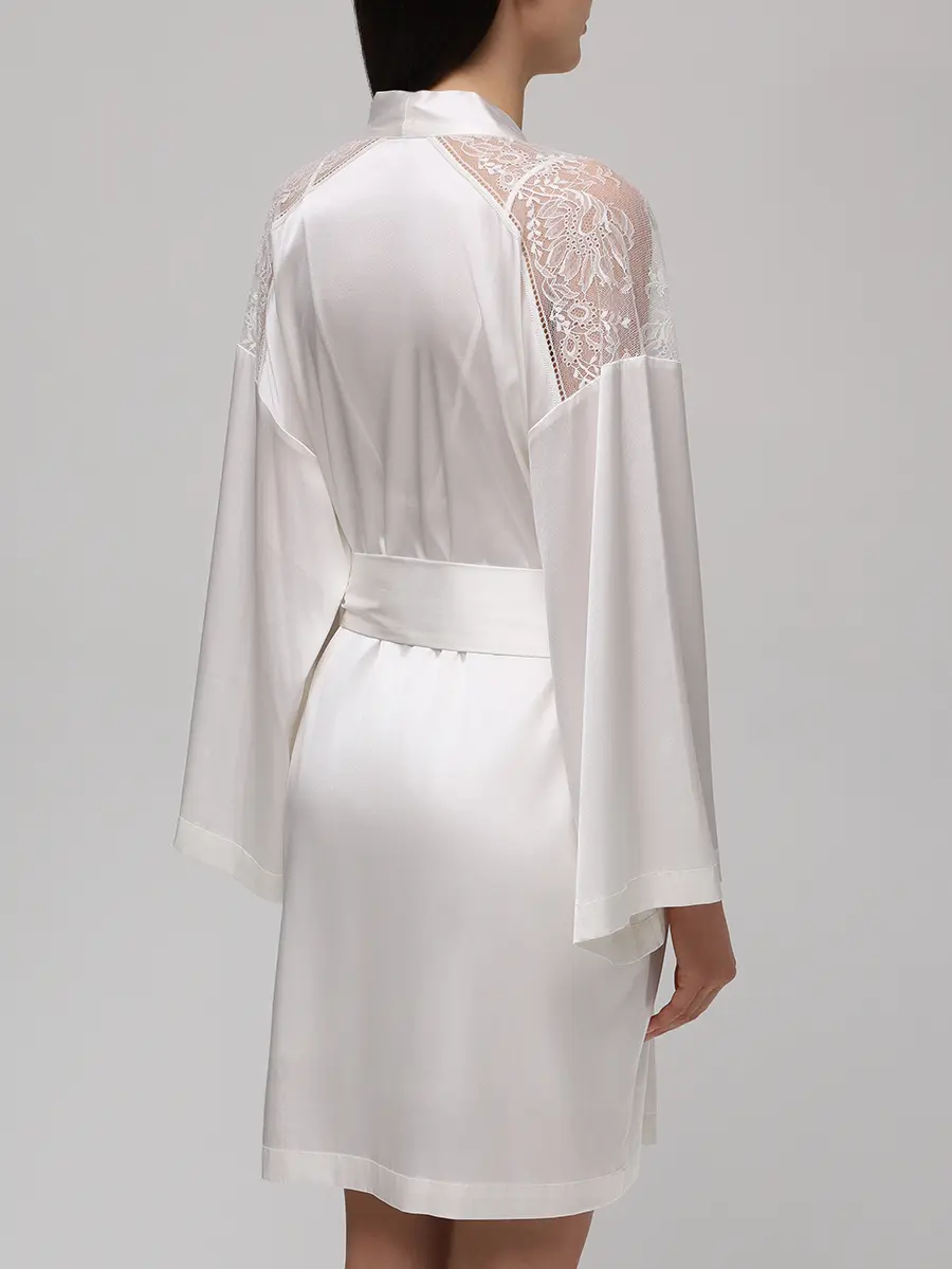 Халат шелковый