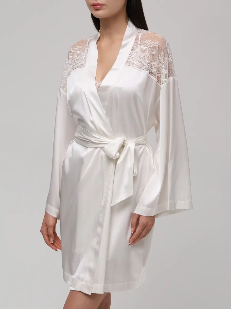 Халат шелковый