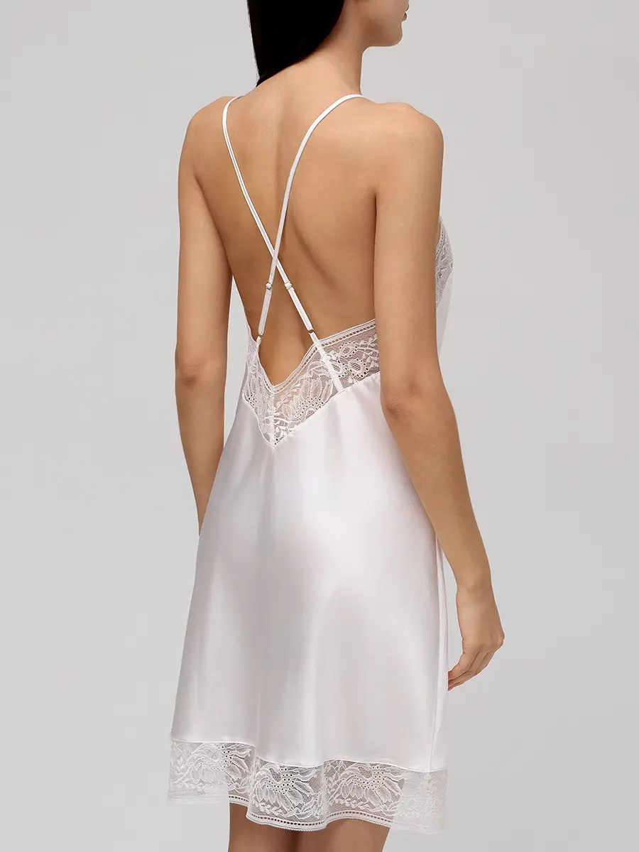 Сорочка шелковая