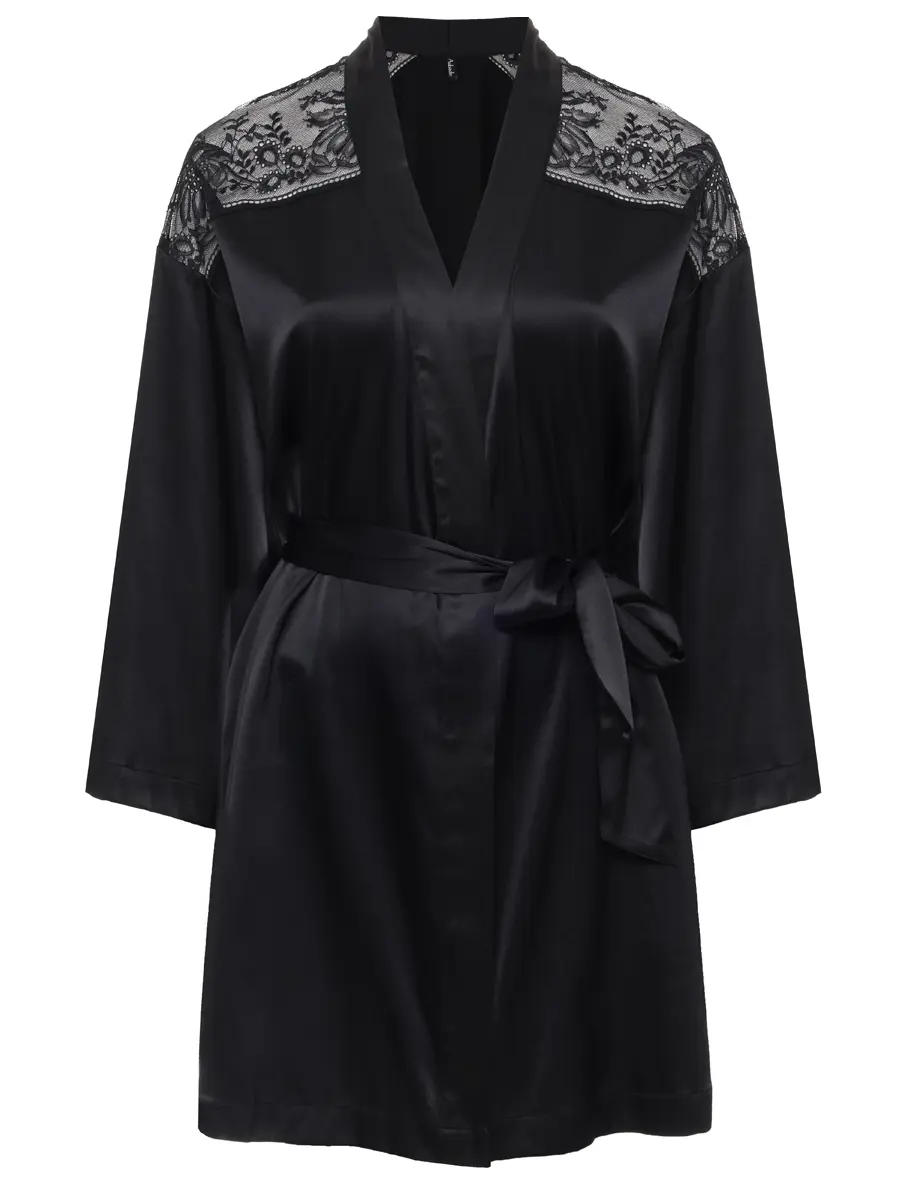 Халат шелковый