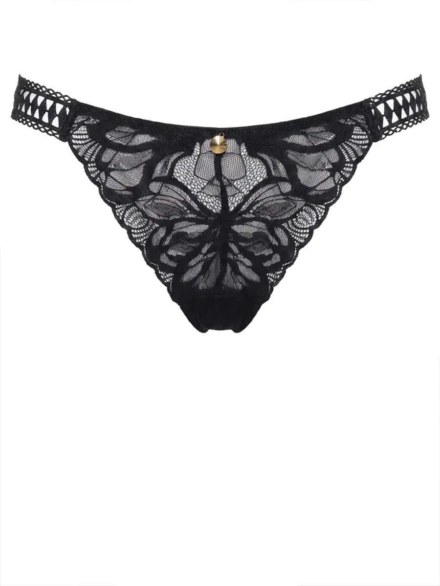Трусы-стринг кружевные