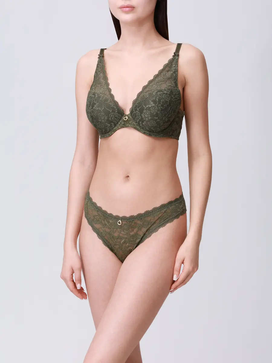 Трусы-стринг кружевные