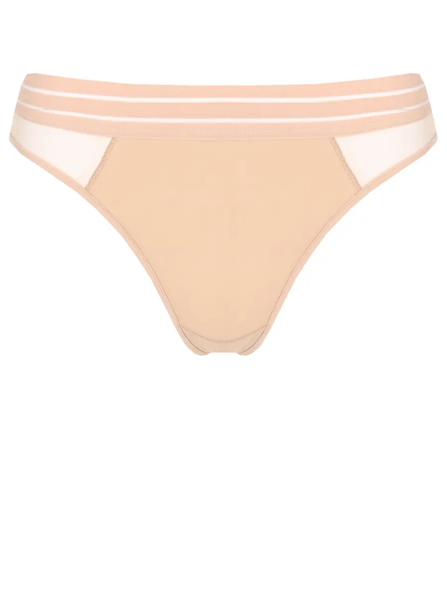 Трусы-стринг с сеткой