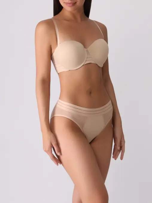 Трусы-слип с сеткой MAISON LEJABY