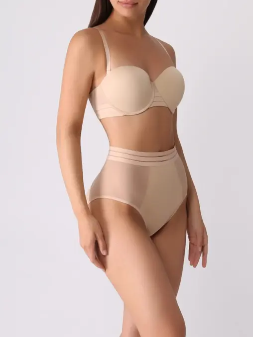 Трусы-слип с сеткой MAISON LEJABY