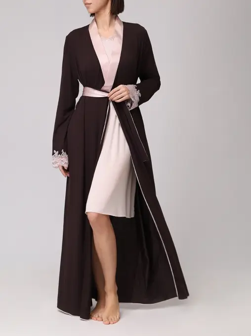 Халат из модала GIANANTONIO A.PALADINI