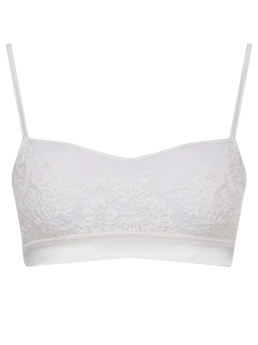 Бюстгальтер-топ из сетки