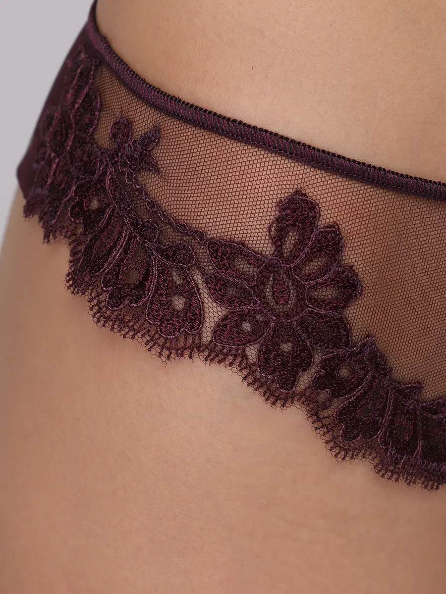 Трусы-танга из сетки