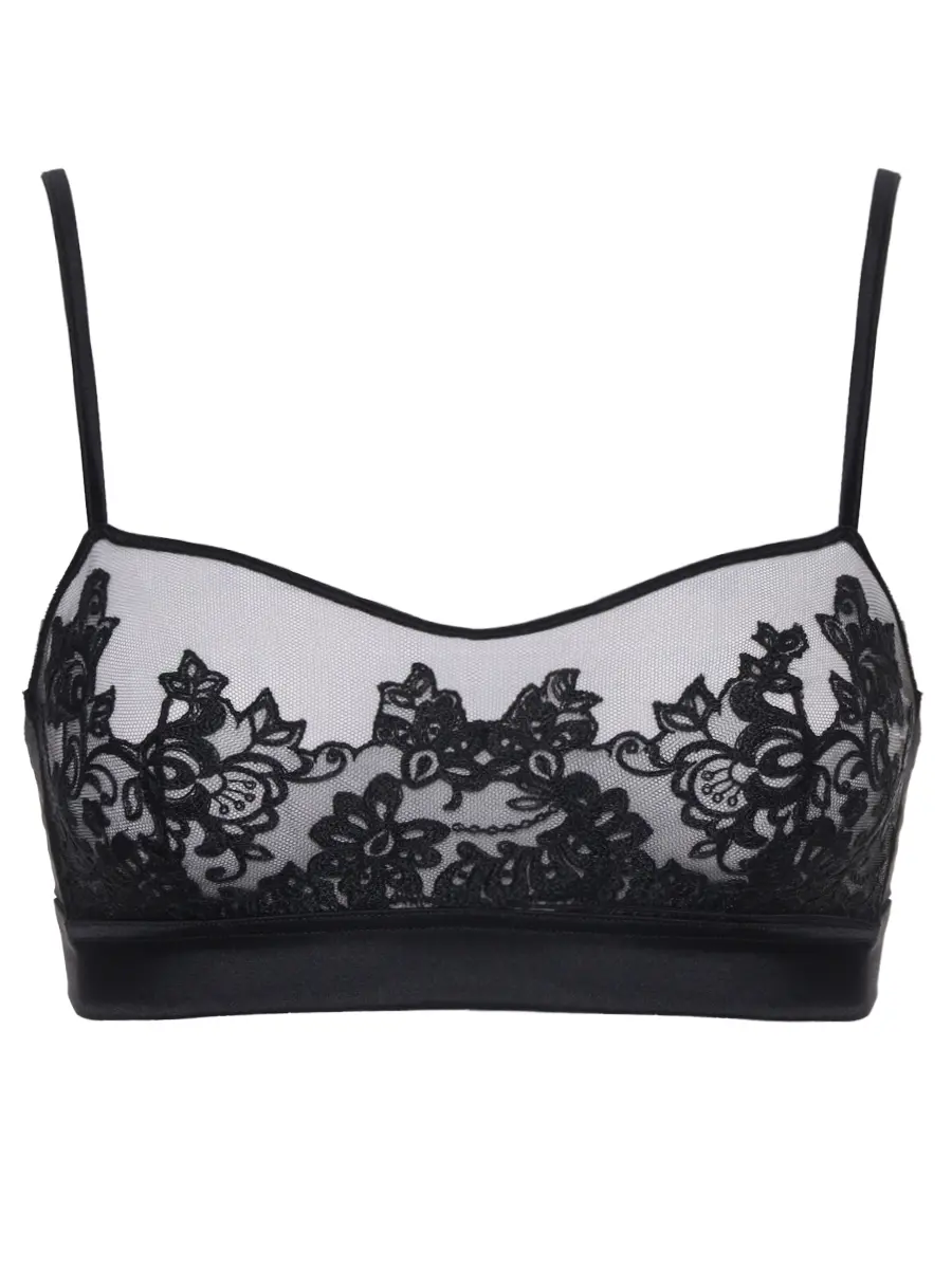 Бюстгальтер-топ из сетки