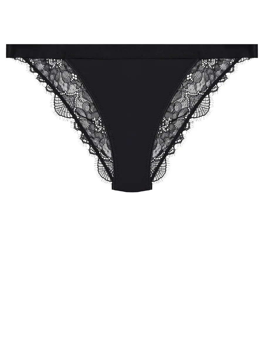 Трусы-слип с кружевом