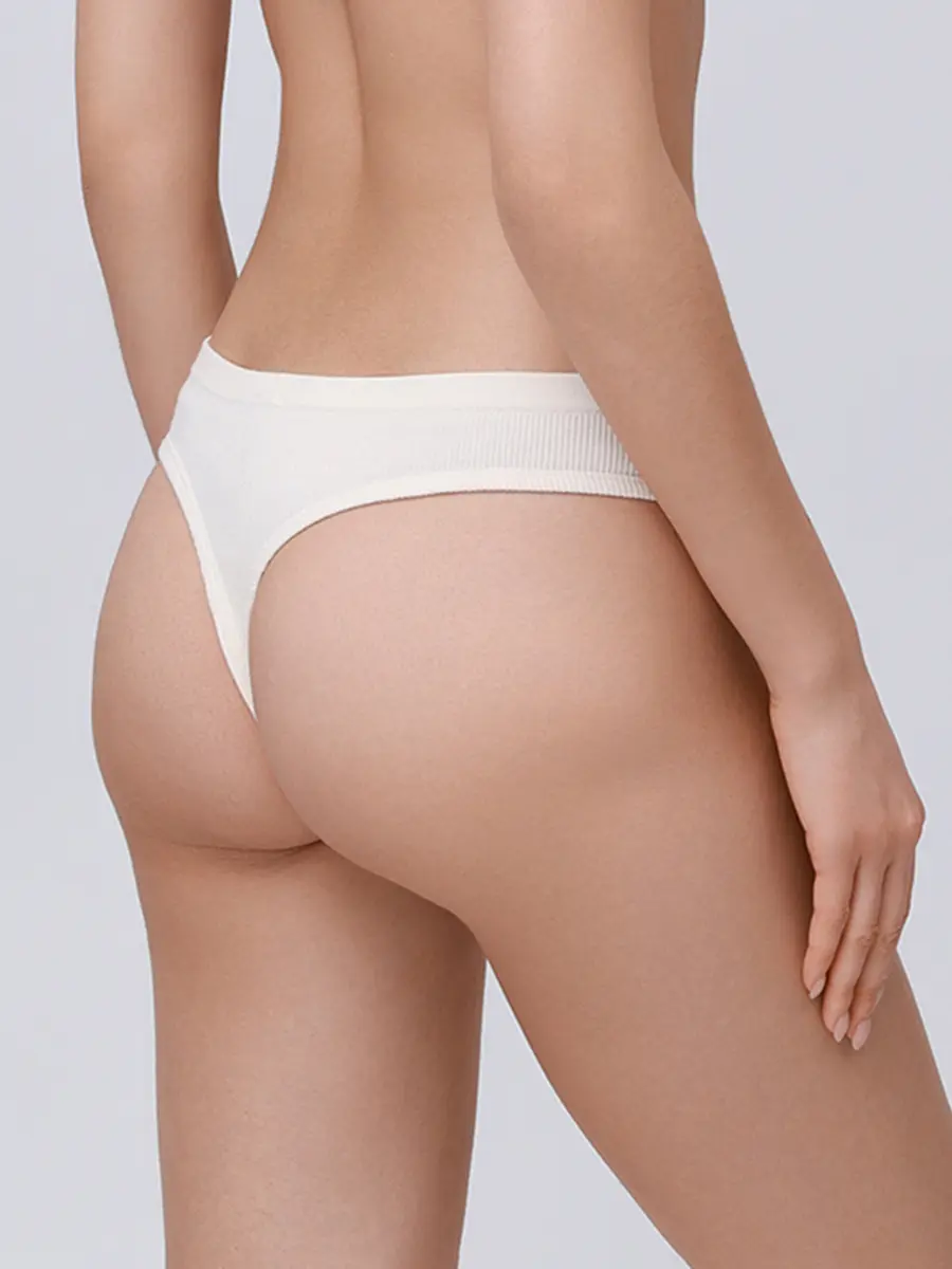 Трусы-стринг хлопковые