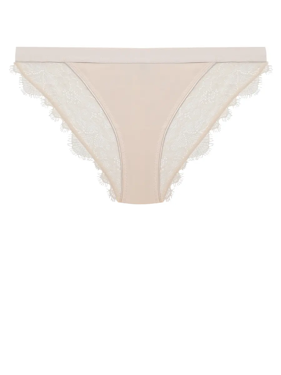 Трусы-слип с кружевом