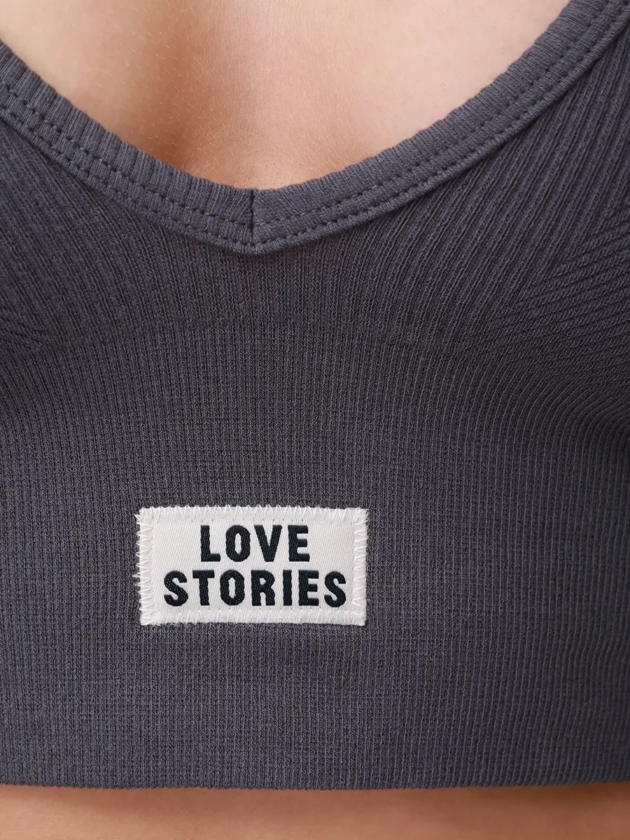 Бюстгалтер-топ хлопковый