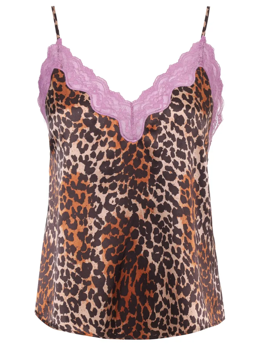 Топ шелковый