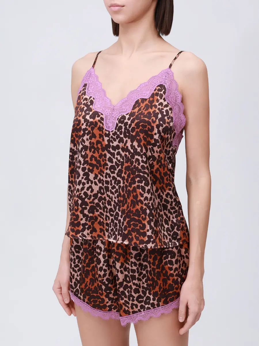 Топ шелковый