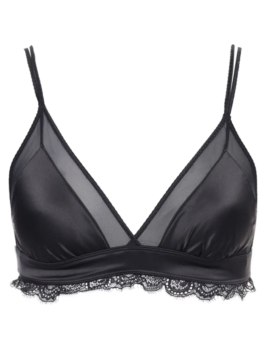 Бюстгалтер атласный