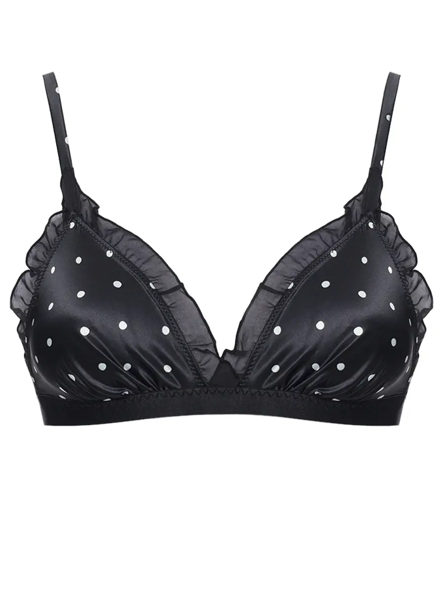 Бюстгалтер атласный