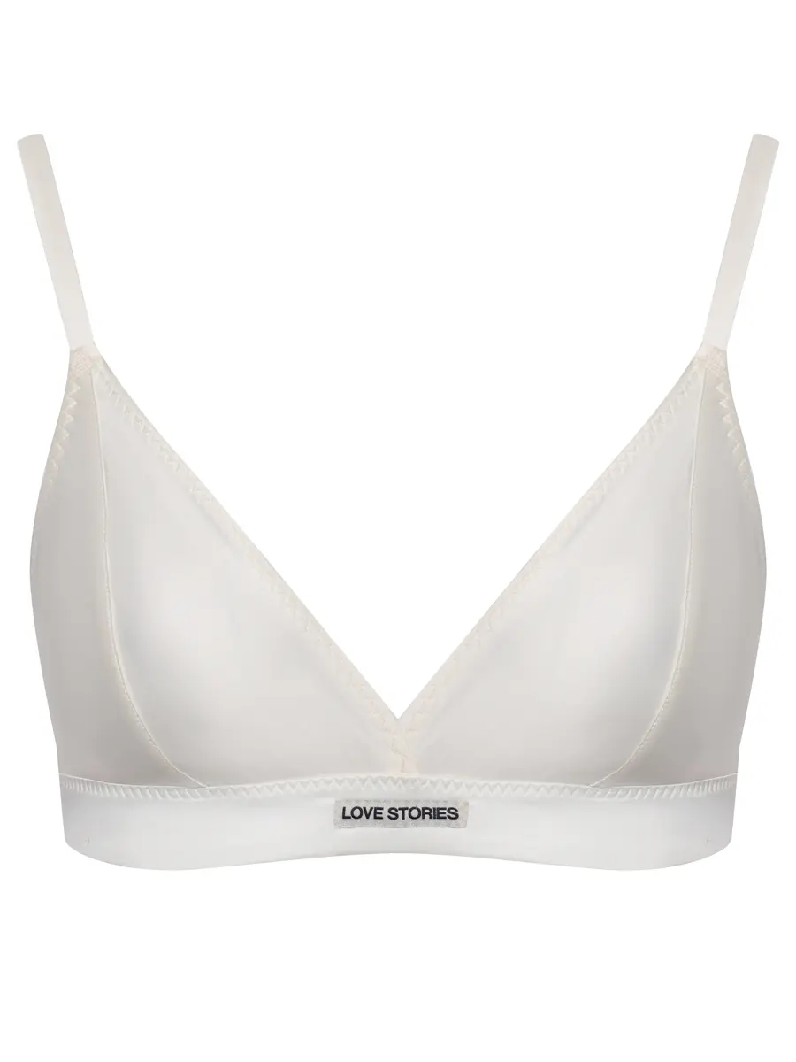 Бюстгальтер однотонный