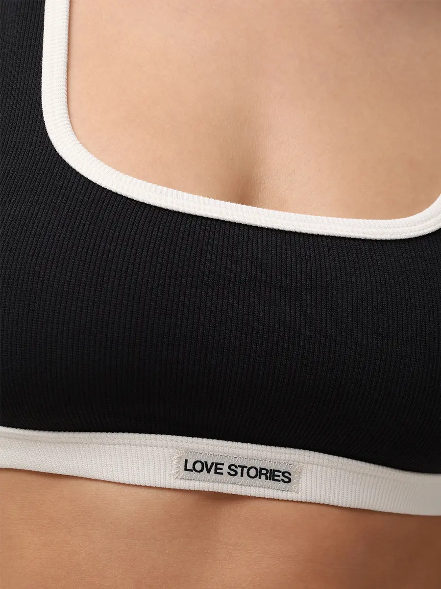 Бюстгальтер-топ хлопковый