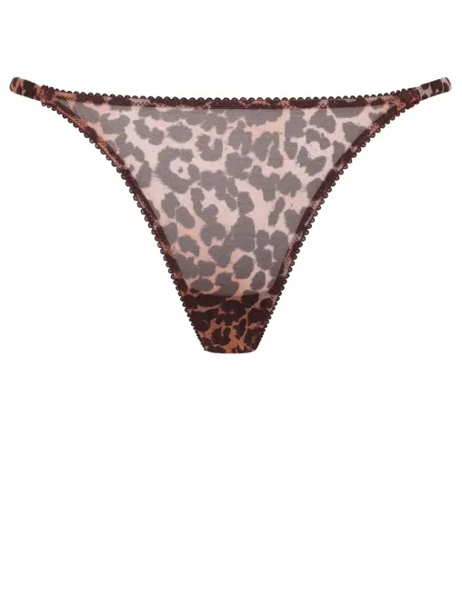 Трусы-стринг с принтом LOVE STORIES