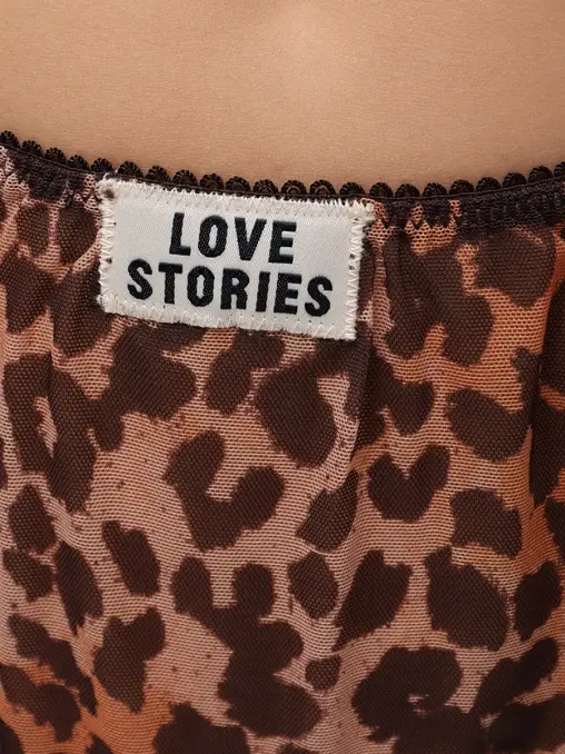 Трусы-слип с принтом LOVE STORIES