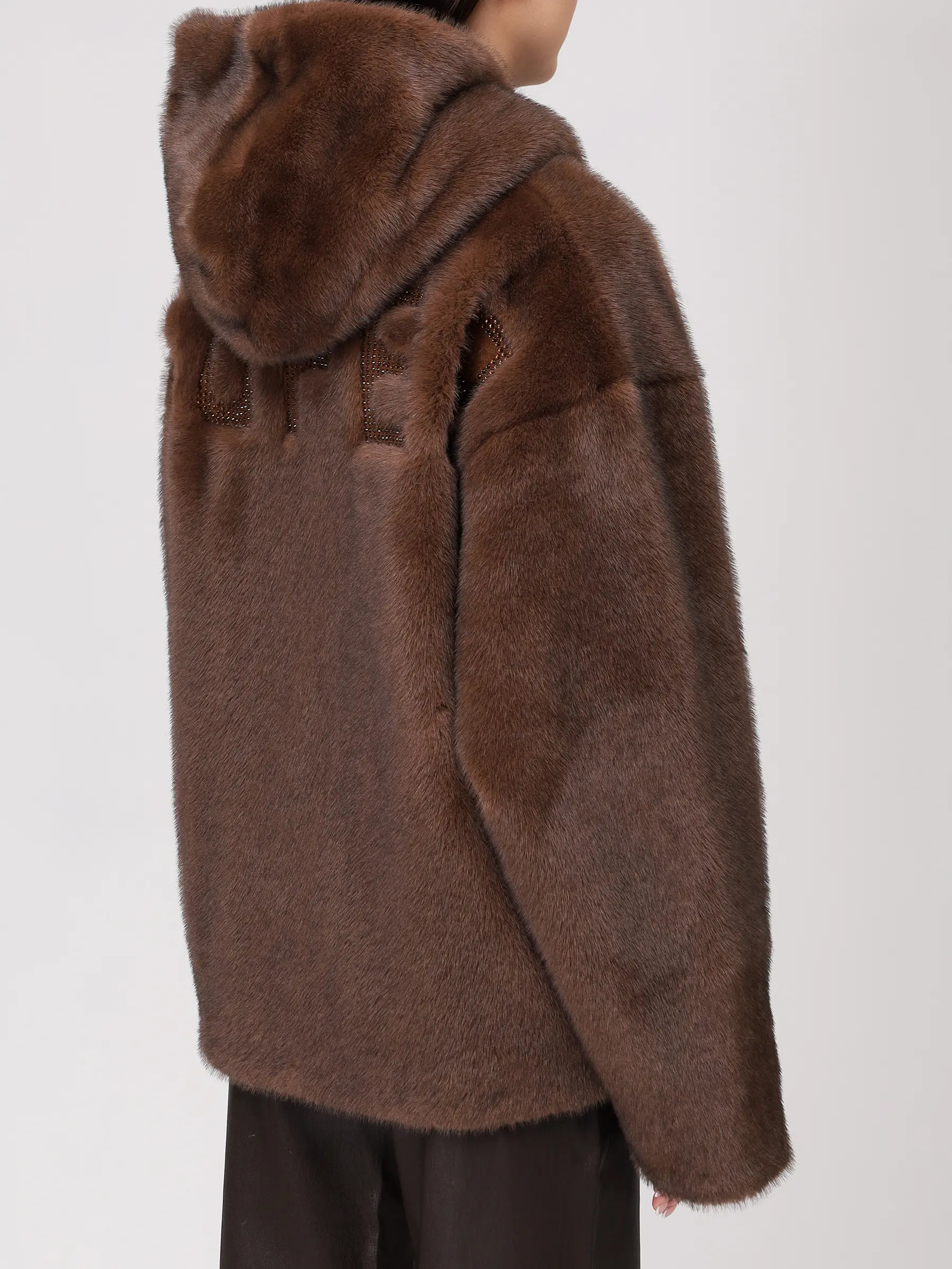 Полушубок из экомеха