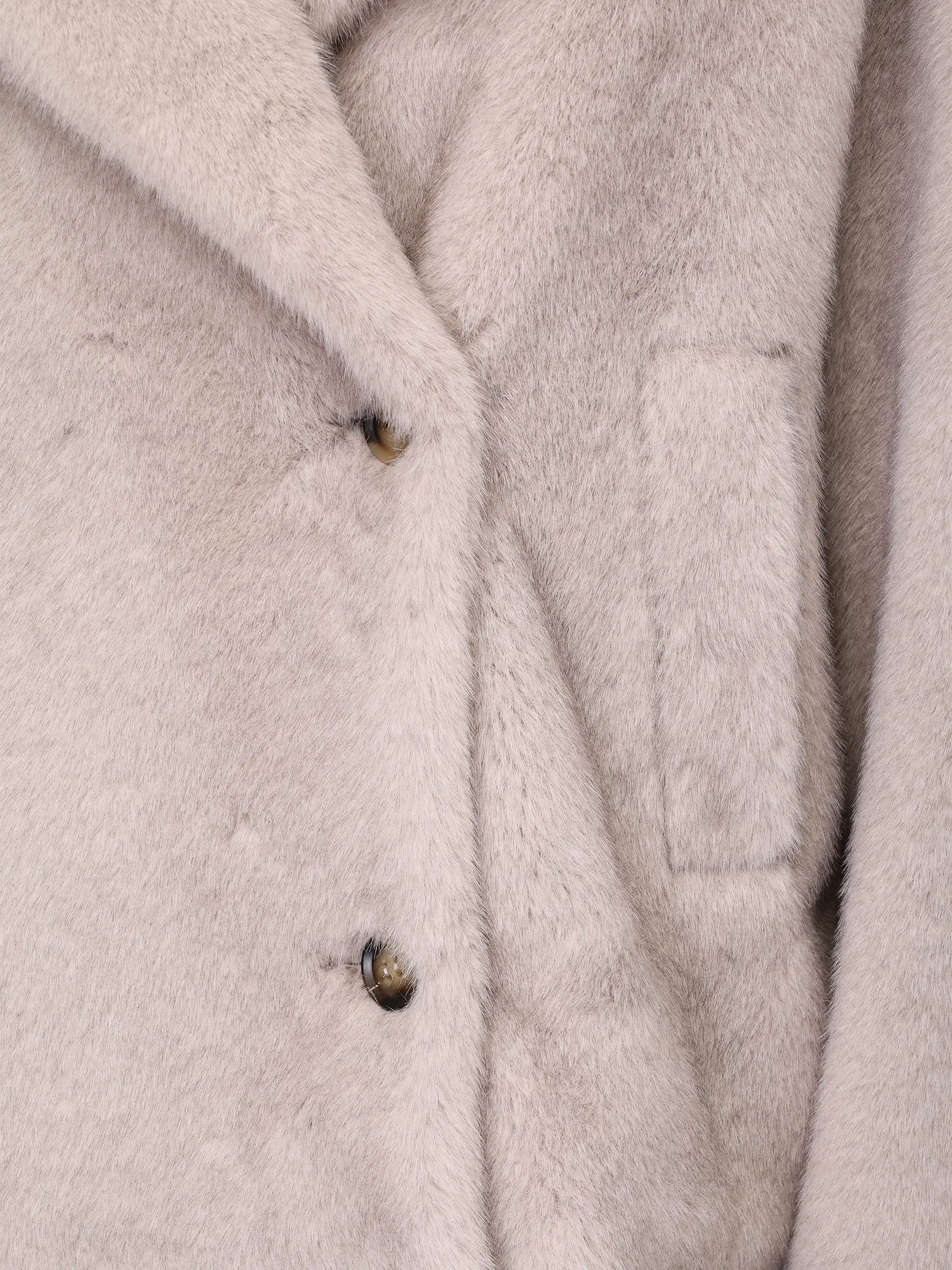 Полушубок из экомеха