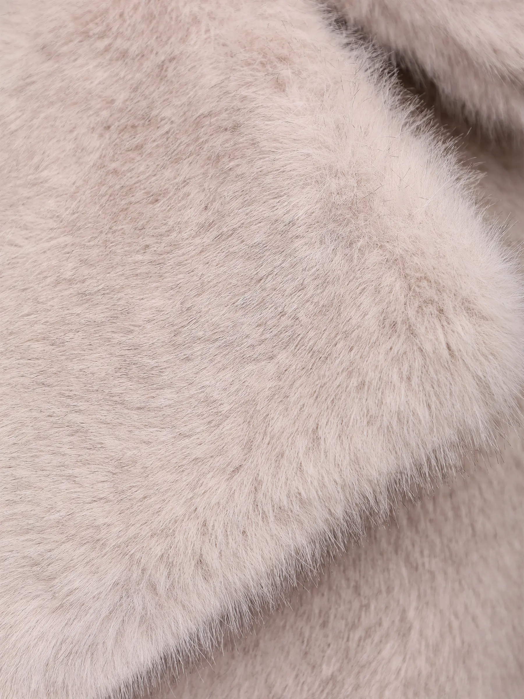 Полушубок из экомеха