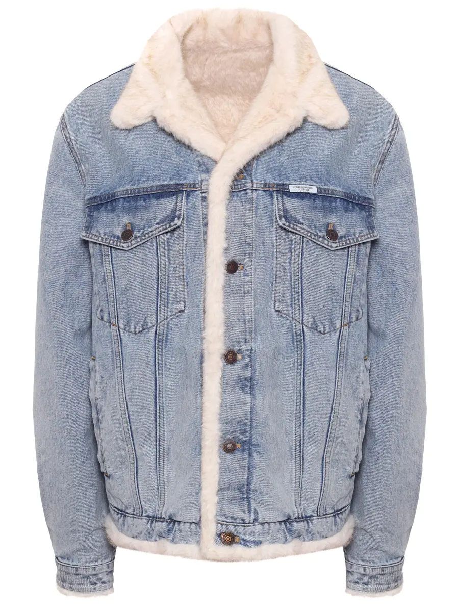 Куртка джинсовая на меху