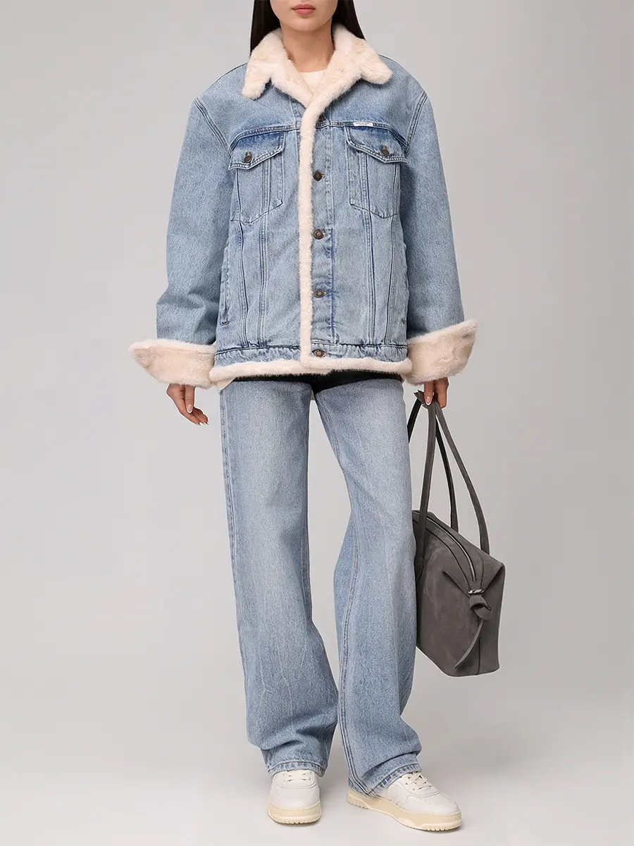 Куртка джинсовая на меху