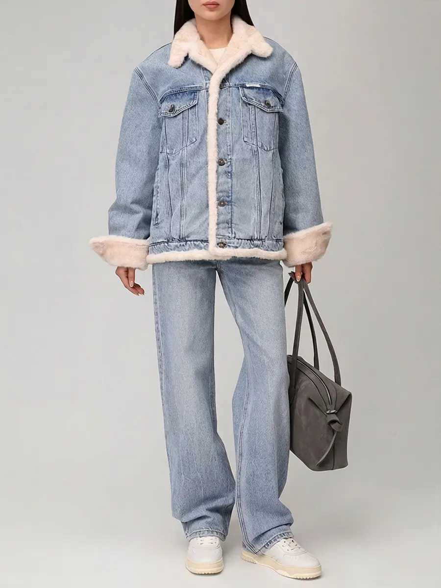 Куртка джинсовая на меху