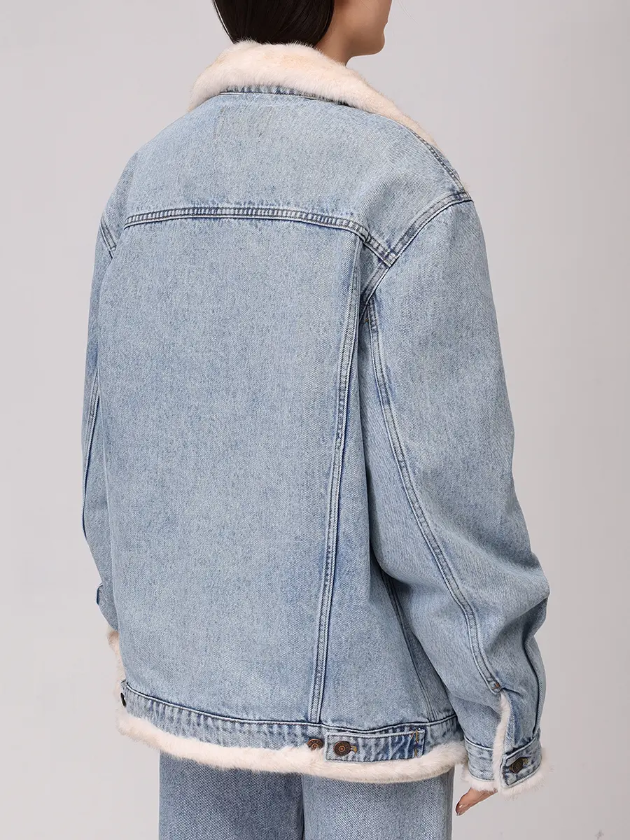 Куртка джинсовая на меху