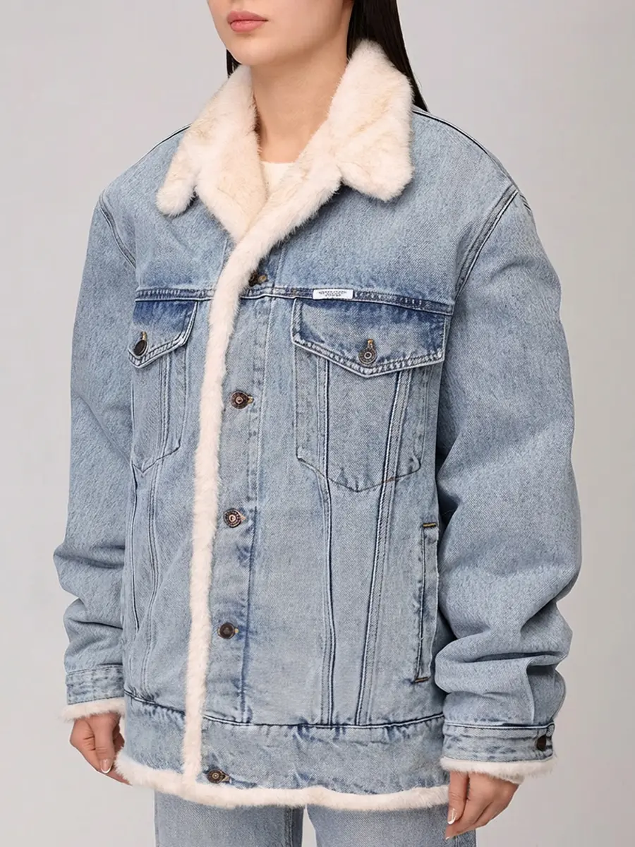 Куртка джинсовая на меху