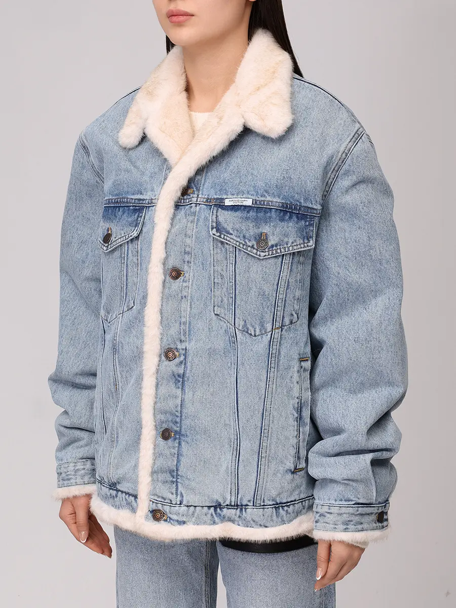 Куртка джинсовая на меху