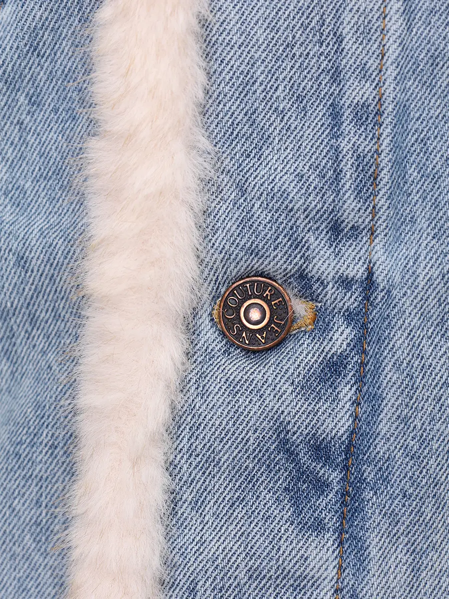 Куртка джинсовая на меху