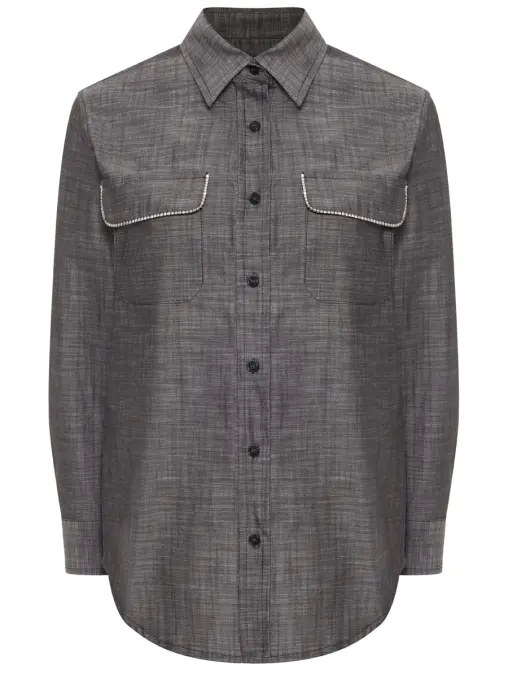 Рубашка хлопковая FORTE DEI MARMI COUTURE