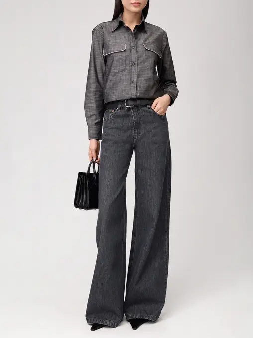 Рубашка хлопковая FORTE DEI MARMI COUTURE