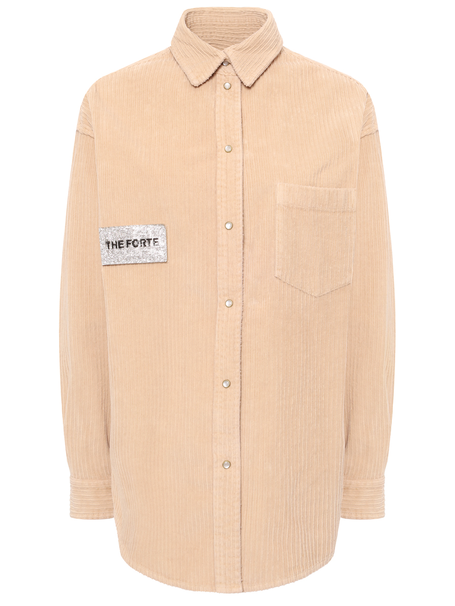 Рубашка вельветовая