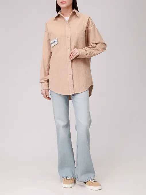 Рубашка вельветовая FORTE DEI MARMI COUTURE