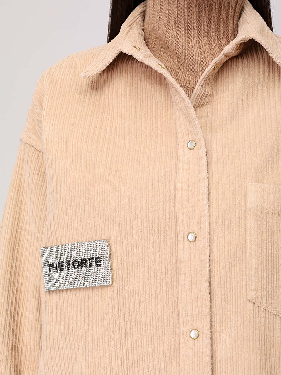 Рубашка вельветовая