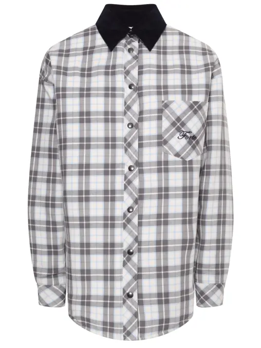 Рубашка утепленная FORTE DEI MARMI COUTURE