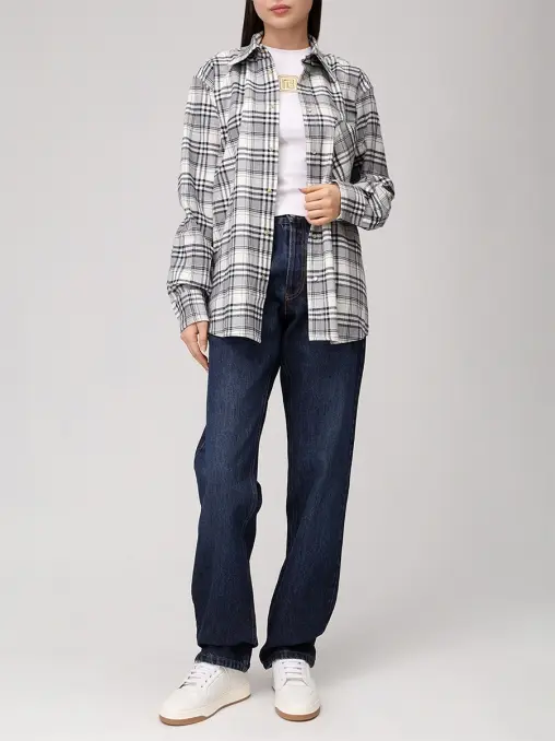 Джинсы хлопковые FORTE DEI MARMI COUTURE