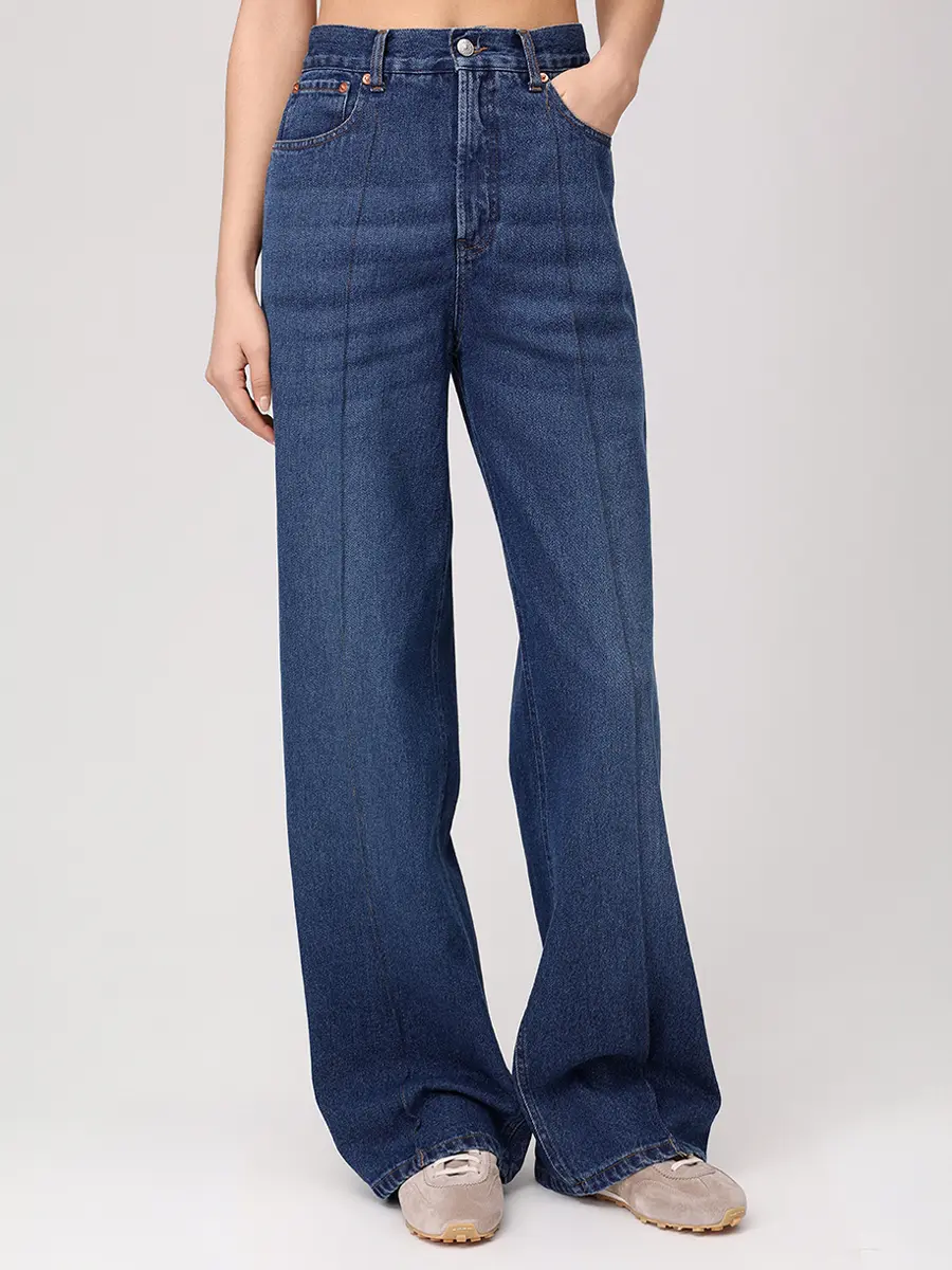 Джинсы хлопковые