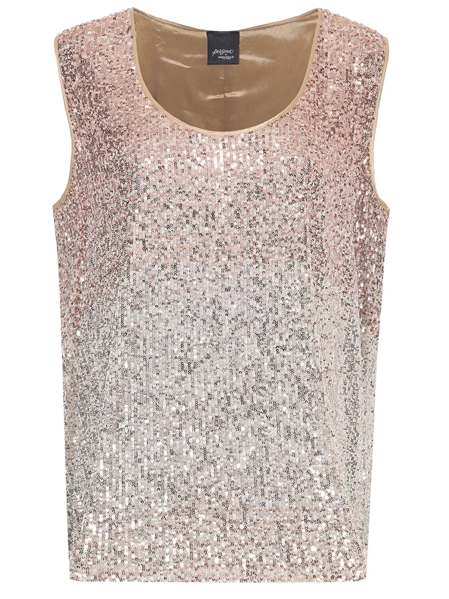 Топ с пайетками