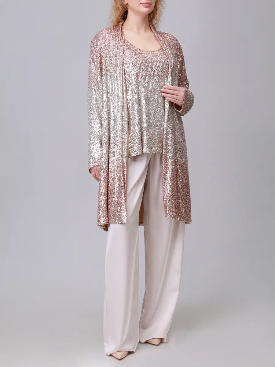 Топ с пайетками