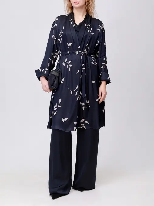 Кардиган с принтом PERSONA BY MARINA RINALDI