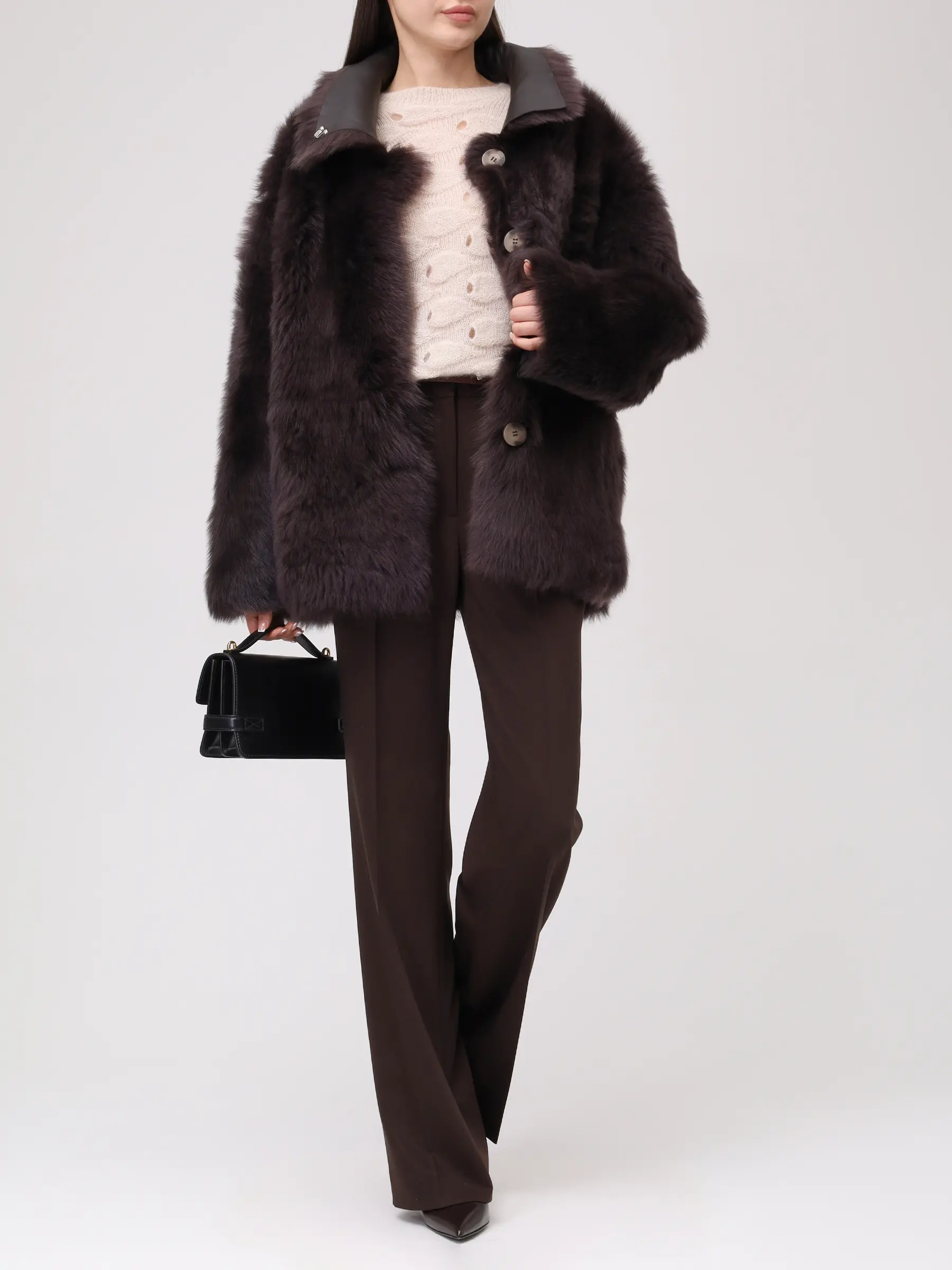 Джемпер из мохера