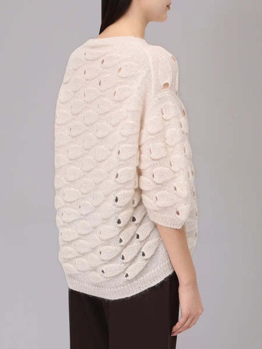 Джемпер из мохера