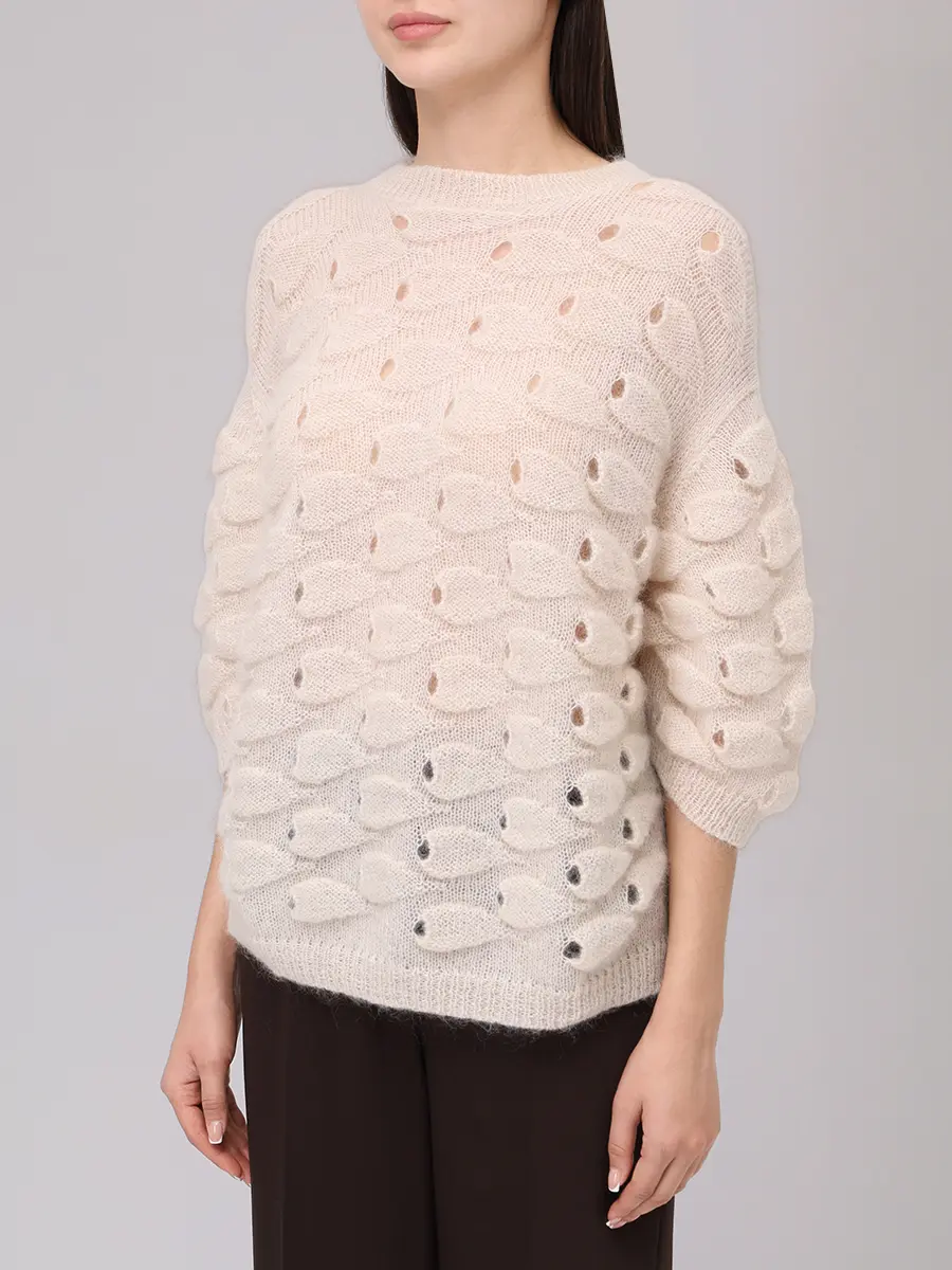 Джемпер из мохера